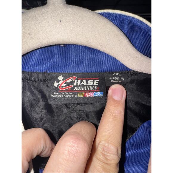Vintage Chase Authentics Jimmie Johnson Lowe’s Racing Jacket Size Xxl - Picture 5 of 7